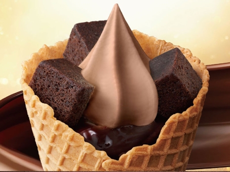 ミニストップ　チョコ　ソフト　2025　