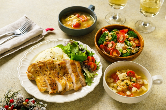 Yuuさん クリスマス平日レシピ