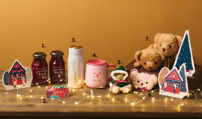 タリーズコーヒー　ホリデーシーズン限定グッズ　ベアフルデザイン