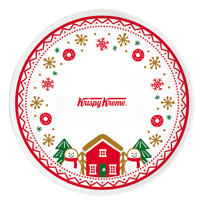 クリスピー・クリーム・ドーナツ　ホリデープレートセット