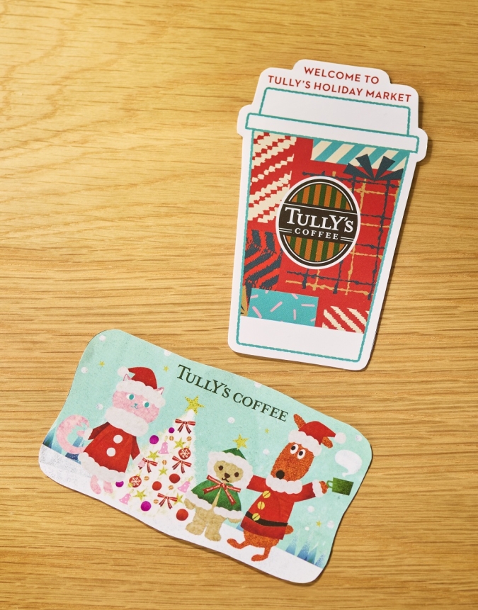 タリーズコーヒー　限定ステッカー