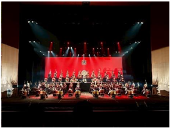 アブラヤマーケット　和太鼓演奏