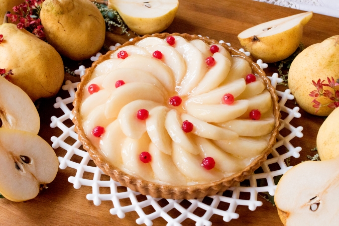 キルフェボン　「新潟県産 “ル レクチエ（洋梨）”のタルト」