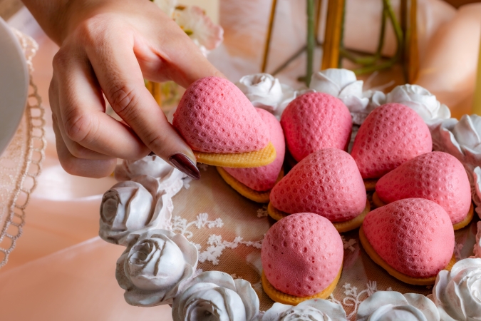 ヒルトン福岡シーホーク『Strawberry Heaven～いちごに恋した天使の耽美～』天界を彩るいちごたち