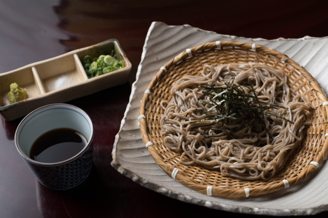 縁結び食堂 蕎麦 なみ満　ざるそば