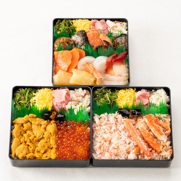 大丸福岡天神店　冬の北海道展　多聞天「年末彩り弁当」