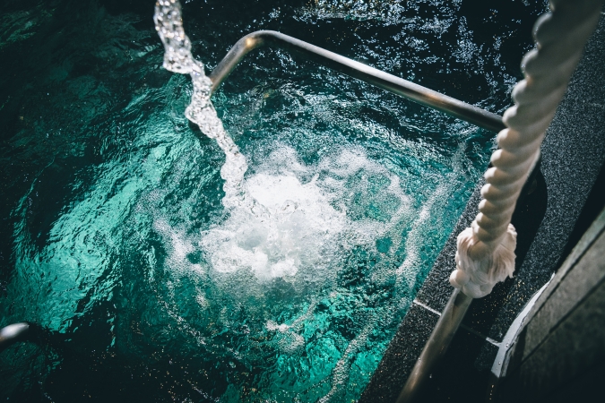 湯らっくす　水風呂1