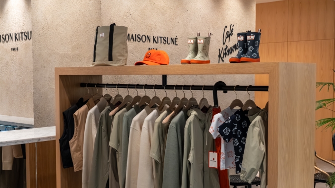 Maison Kitsuné Fukuoka HUNTERコラボ