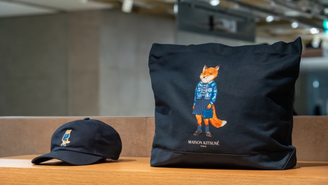 Maison Kitsuné Fukuoka トートバッグ