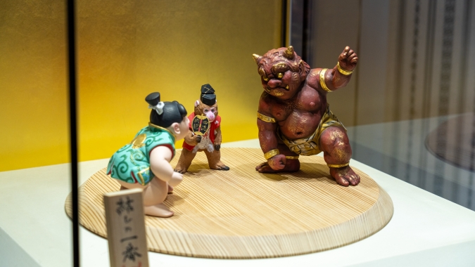 博多名代 吉塚うなぎ屋 博多人形