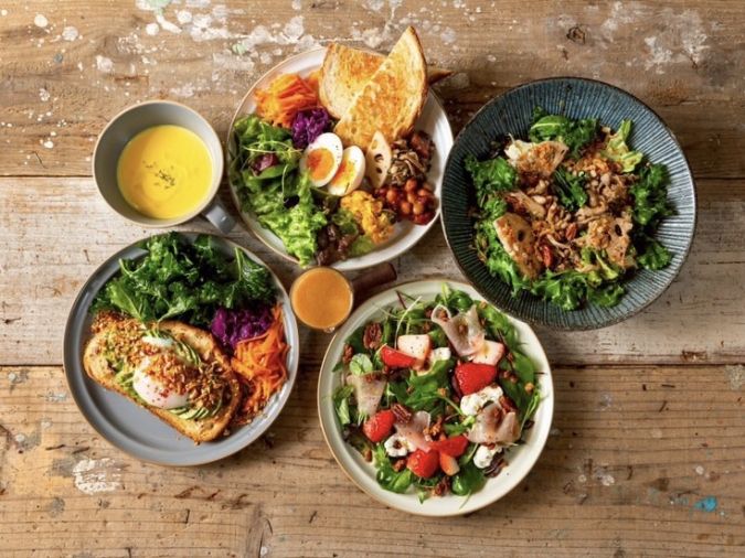 ALWAYS SUNSHINE SANDWICH BAR サラダ