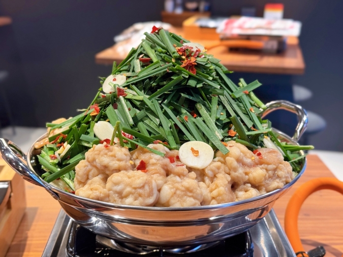 楽天地もつ鍋テーマパーク　もつ鍋