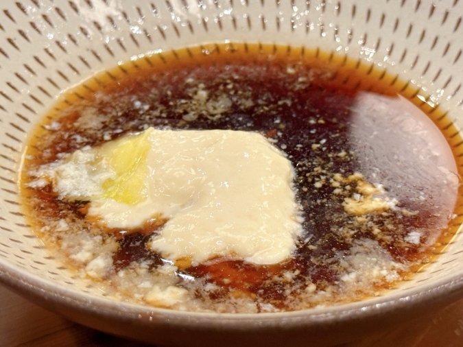 楽天地もつ鍋テーマパーク　豆腐鍋