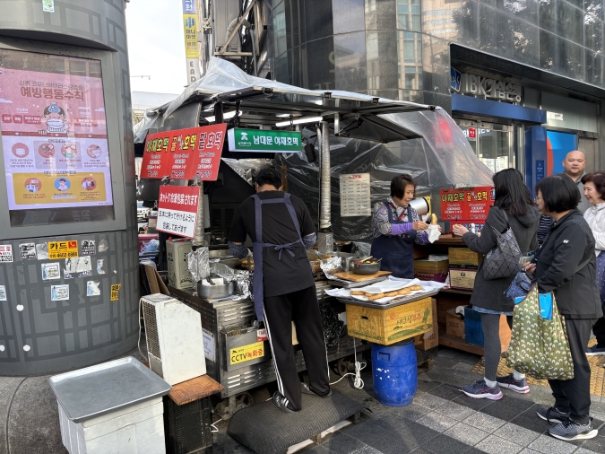 南大門野菜ホットク　外観