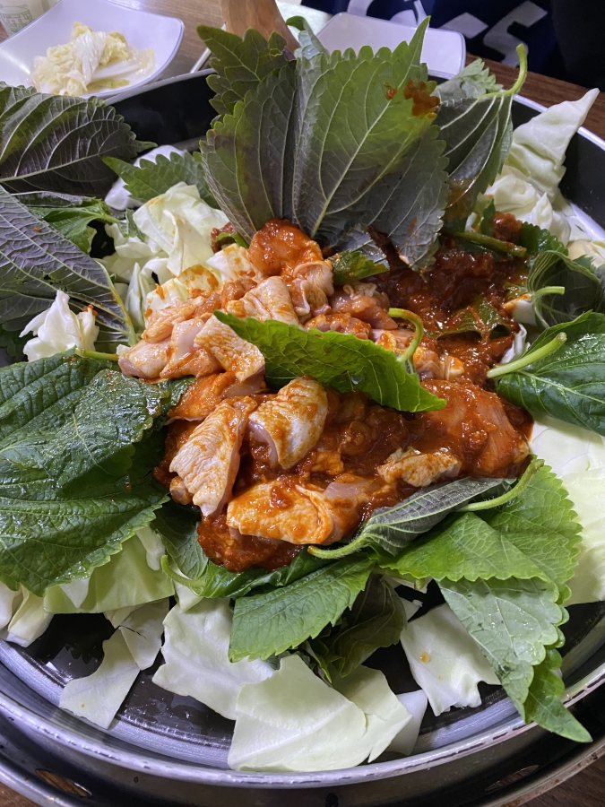 烏斤乃タッカルビ 本店　料理