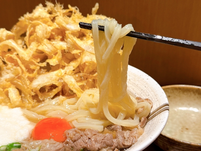 萬田うどん　麺