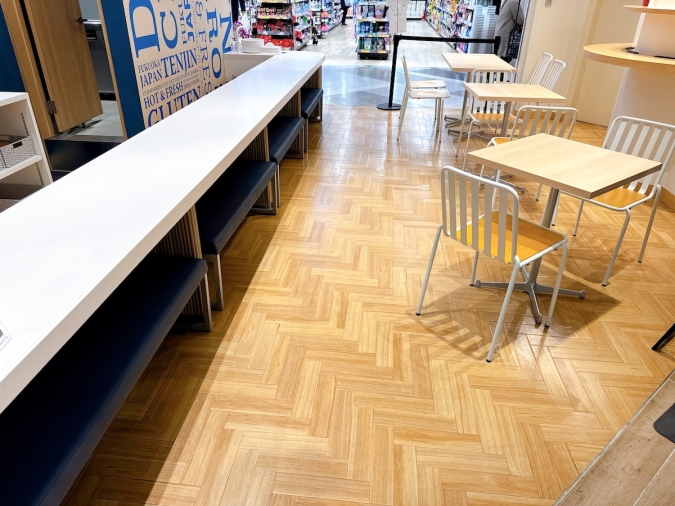 ダニーチュロス　マークイズ福岡ももち　イートイン