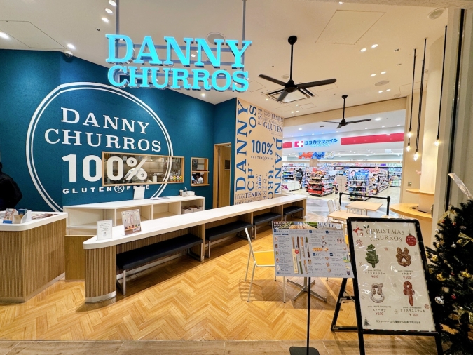 ダニーチュロス　マークイズ福岡ももち　外観　DANNY CHURROS 