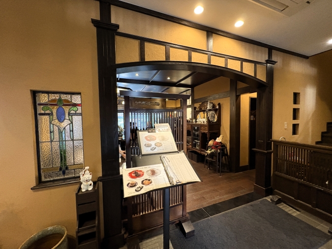 cafe kasanoya　入口