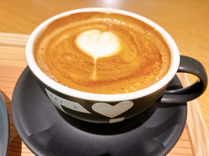 Book cafe 3rd Labo　カフェラテ