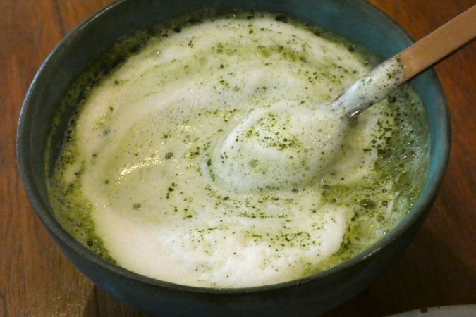 KAFE MJUK　抹茶ラテ