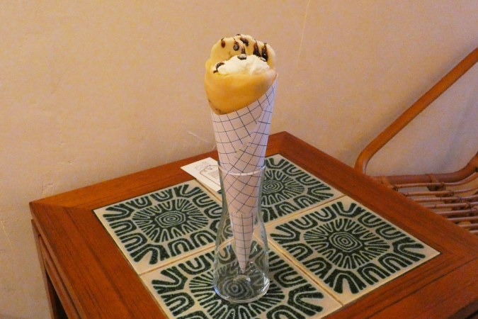 CREAM STAND MOFF　チョコバナナクレープ