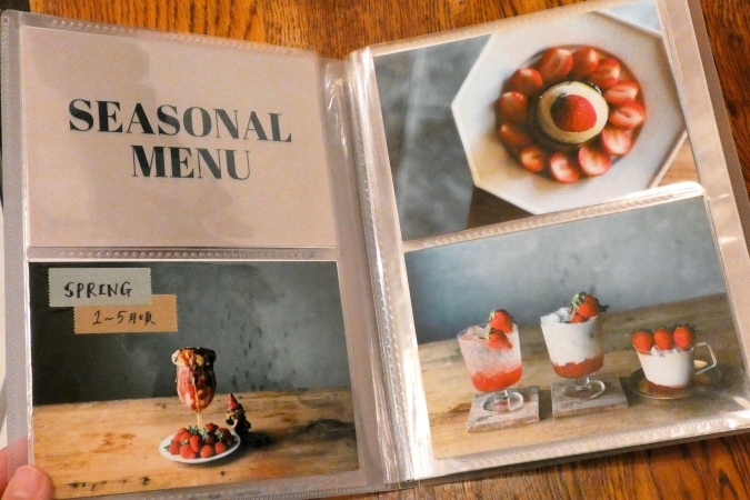 コバカフェ 季節限定スイーツメニュー