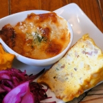 コバカフェ グラタンとオムレツ