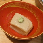 銀しゃりとだし茶漬け 釜のうさぎ　ごま豆腐