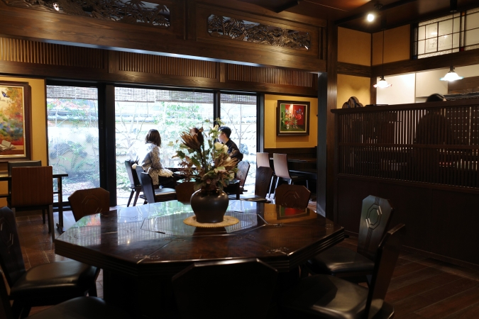 cafe kasanoya　店内