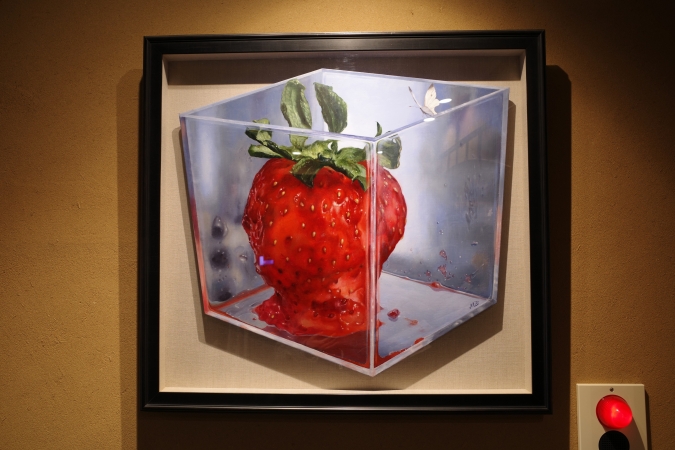 cafe kasanoya　絵画