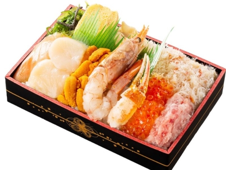 大丸福岡天神店　冬の北海道展　汐音　海鮮八掛弁当