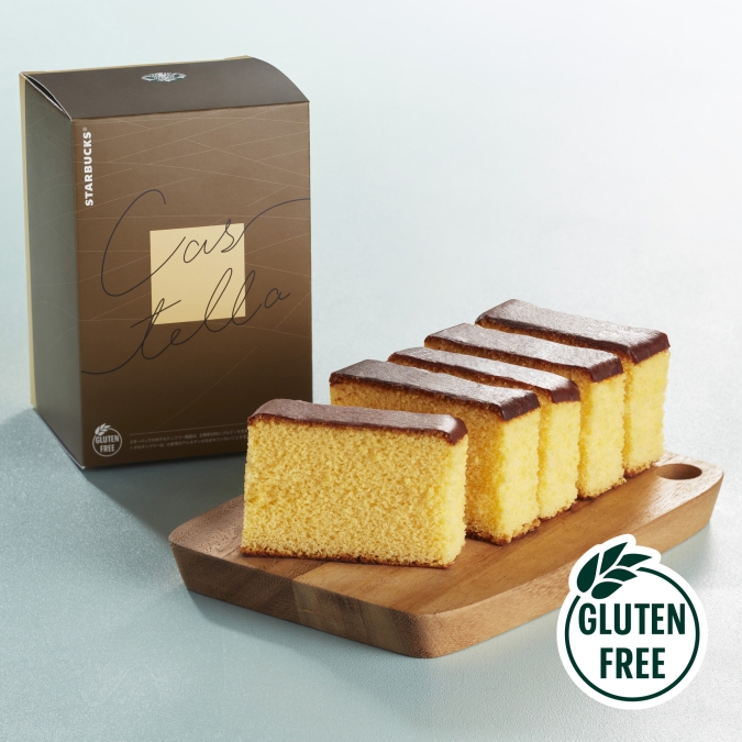 スターバックス　米粉カステラ