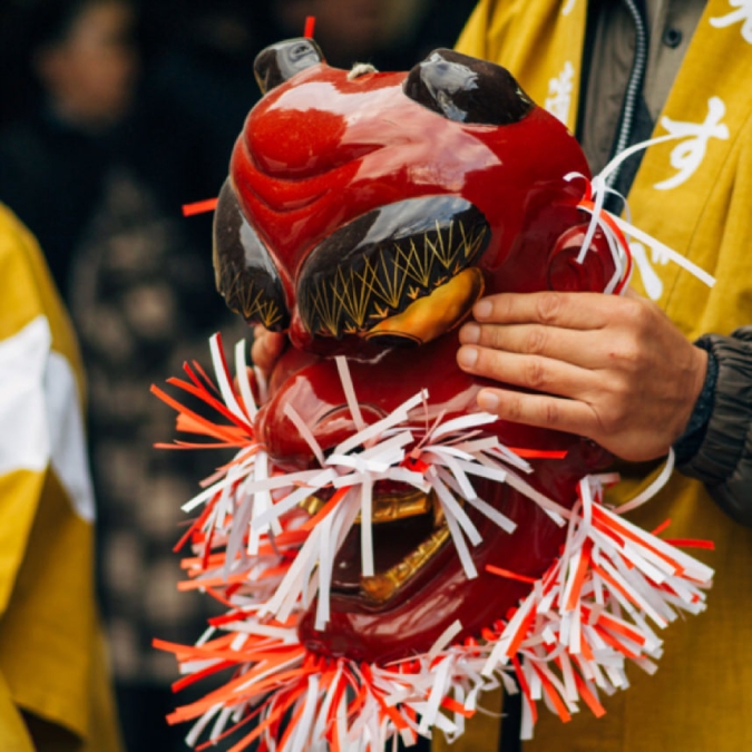 鬼すべ神事　太宰府天満宮