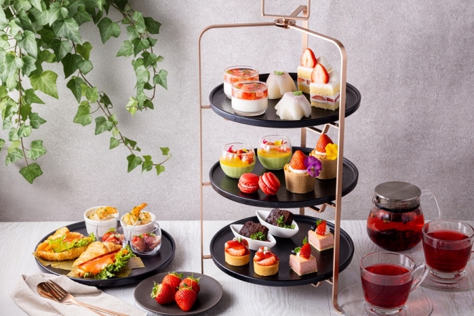 都ホテル博多 ストロベリーアフタヌーンティー