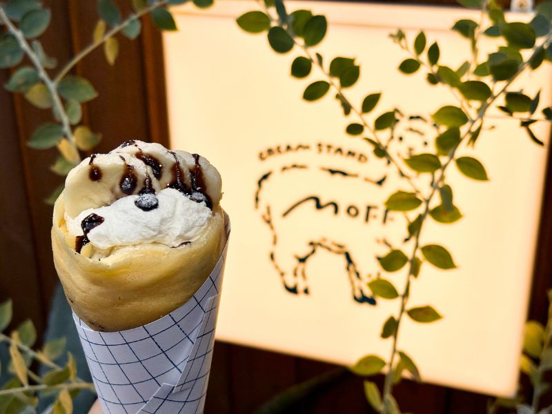 CREAM STAND MOFF　チョコバナナクレープ