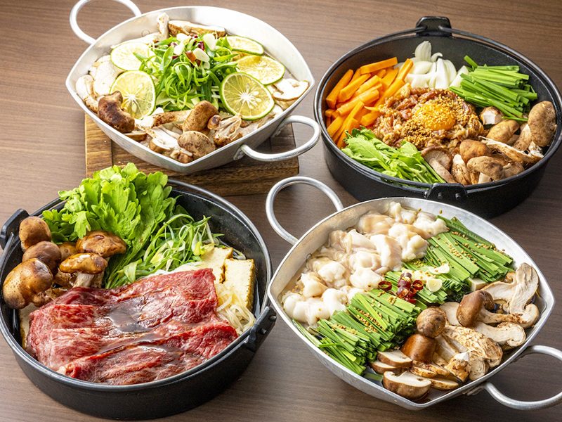 鍋集合 松きのこ