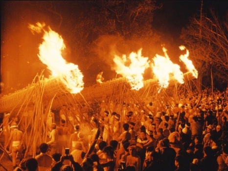 久留米市「大善寺玉垂宮」鬼夜