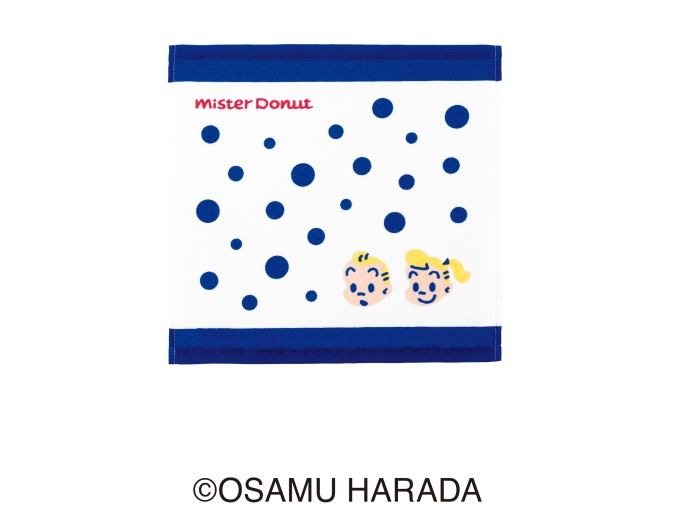 ミスド福袋2026　原田治ハンドタオル