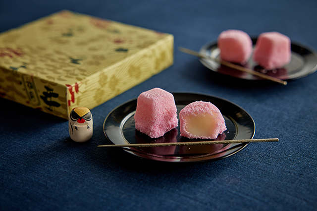 DEAN&DELUCA うその餅 紅梅色