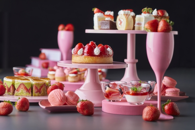 ホテルニューオータニ博多「スーパースイーツビュッフェ2026 ~ホテルでいちご狩り~」