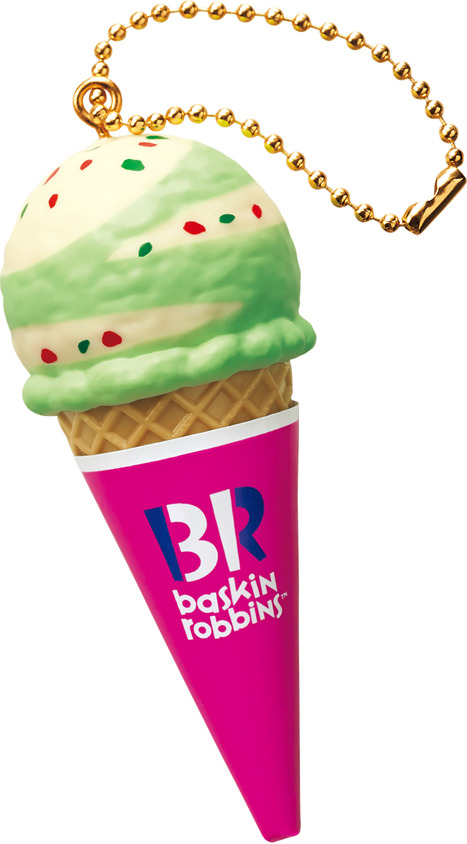 サーティワンアイスクリーム福袋　コーン型キーホルダー