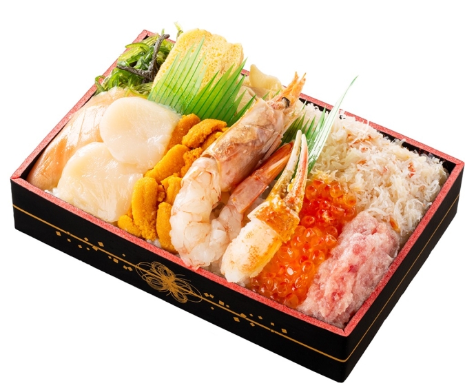 大丸福岡天神店　冬の北海道展　汐音　海鮮八掛弁当