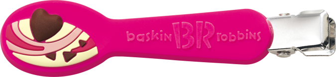 サーティワンアイスクリーム福袋　ラバーヘアクリップ