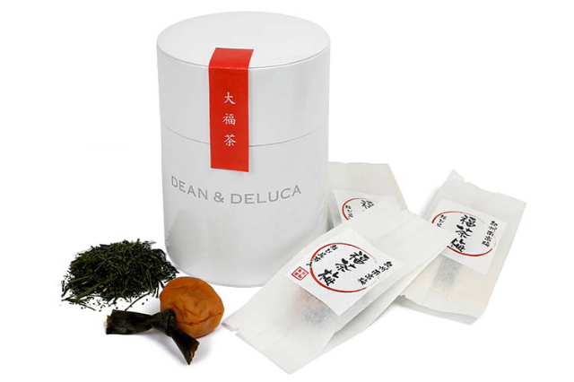 DEAN&DELUCA 大福茶セット 缶入り・白