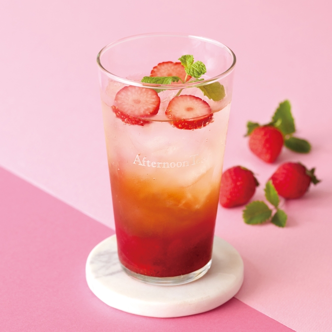 アフタヌーンティー・ティールーム　フルーツエードティー ストロベリースパークリング