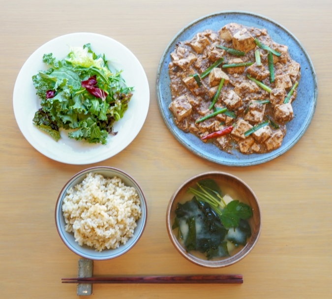 麻婆豆腐定食 癒やしのテーマパーク Nayuta