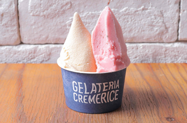 大丸福岡天神店　冬の北海道展　ジェラート2種盛り1カップ