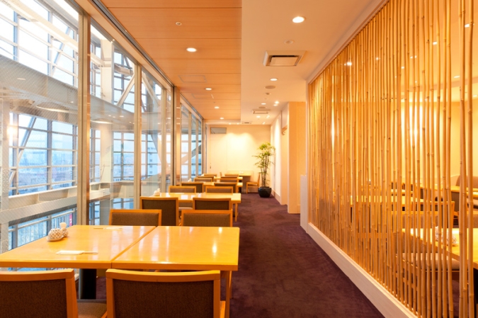 日本料理 喜水亭 福岡三越店　店内