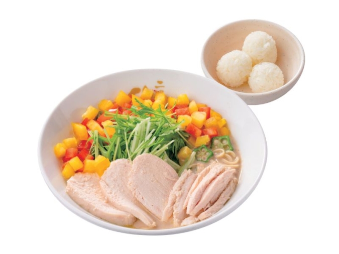 らーめん二男坊「ManMa らーめん亜細亜（ライスボール付き）」